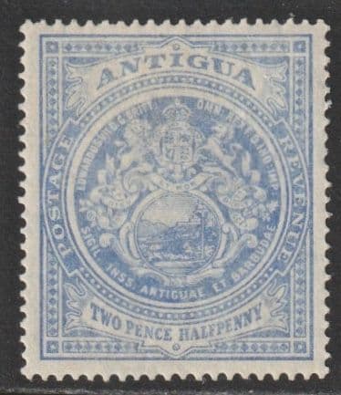 ANTIGUA SG46 mint 1908-17 2.5d c. £23