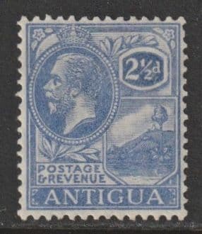 ANTIGUA SG71 mint 1921-29 2.5d c. £9.50