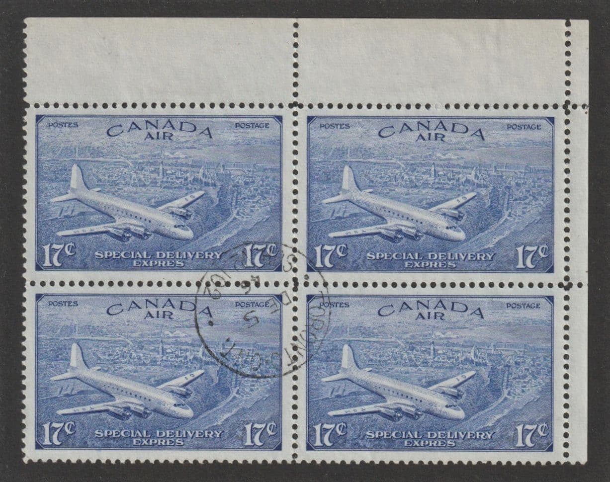 CANADA SGS16 1946 17c Air circumflex accent c.£72