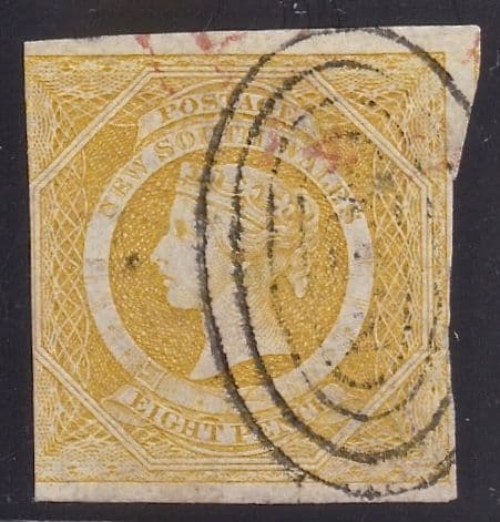 NEW SOUTH WALES SG97/8. 1854/5 8d. Cat. min. £1,500