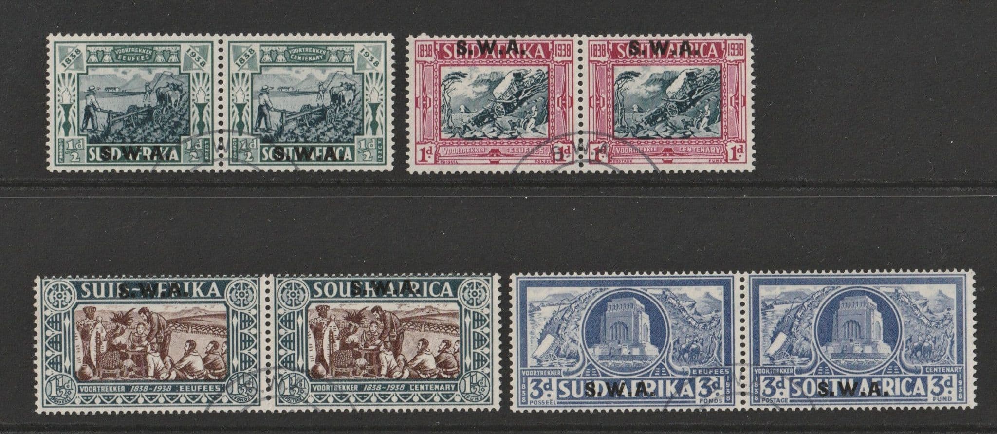 S.W.A. SG105-8 1938 Voortrekker set vfu c. £160