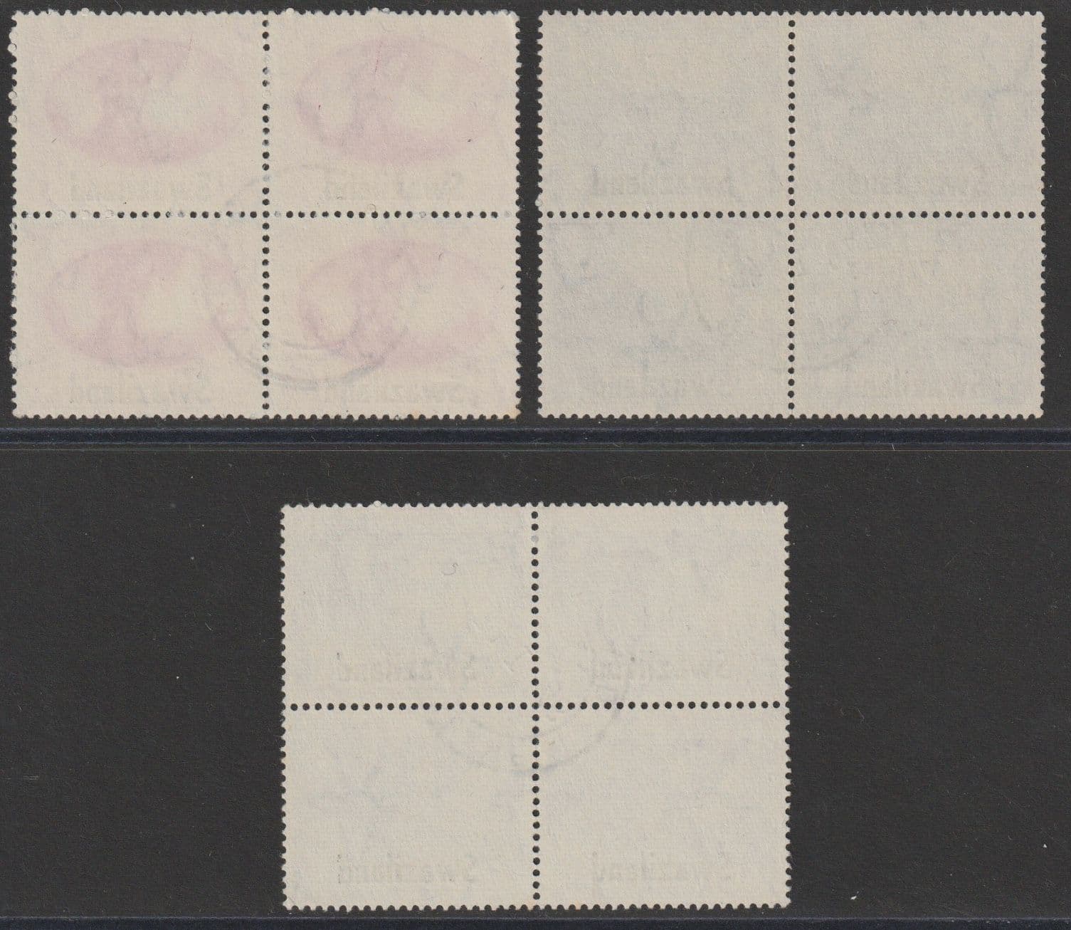 SWAZILAND SG39-41 x 2. 1945 Victory c. £6.50