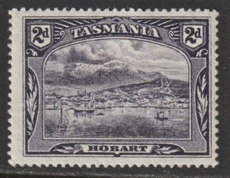 TASMANIA SG231 mint 1899 2d c. £27